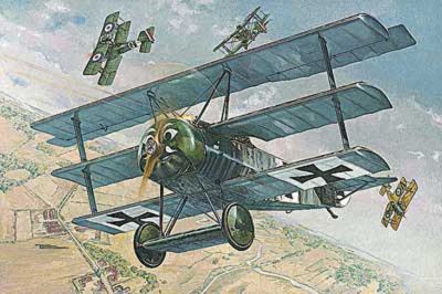 Roden 605 - 1:32 Fokker F.I  - Neu
