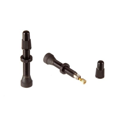 Stans No Tubes Tubeless Valve Aluminum  Presta  35mm - Pair AS0149