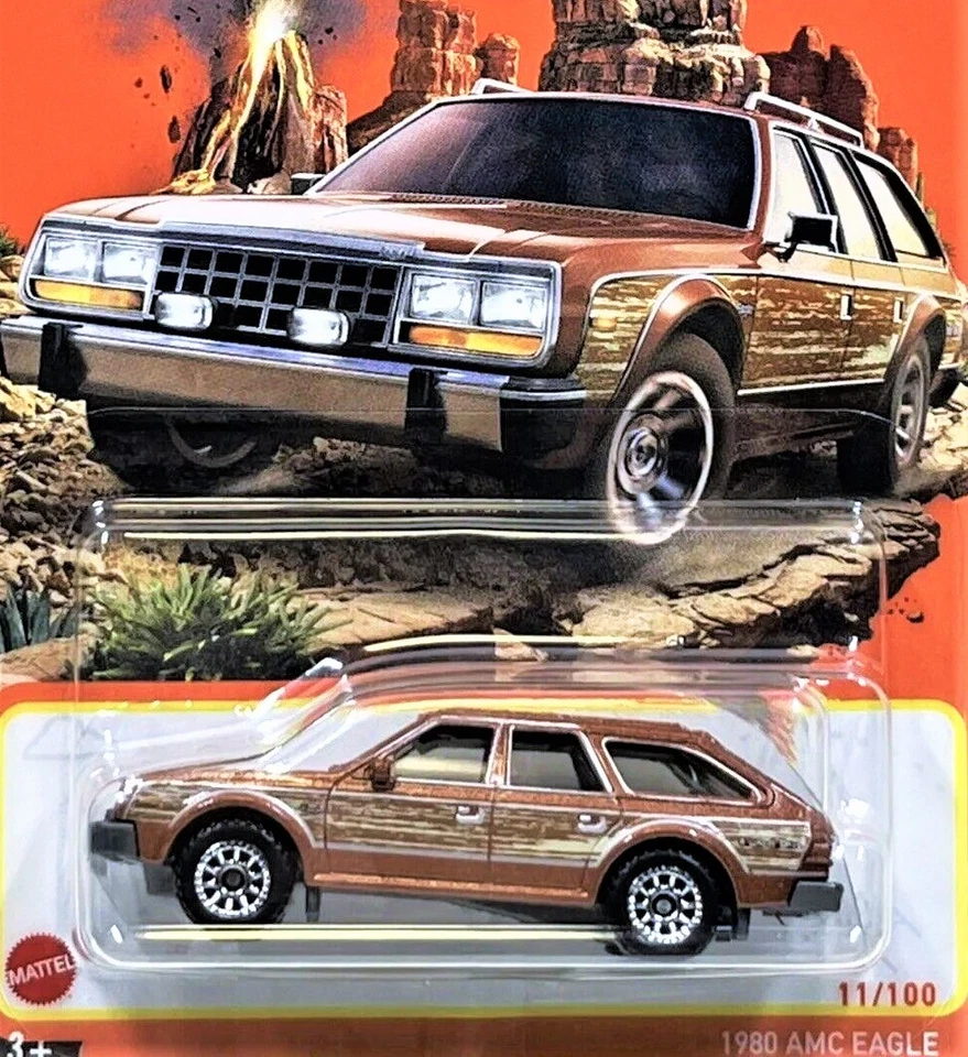 1980 AMC Eagle Wood Panel Wagon Matchbox 2023 - Image 2 of 4