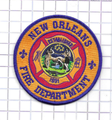 Fire  Patch  - New Orleans Est. 1891