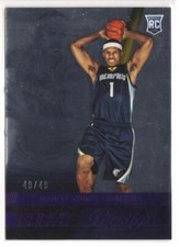 2013-14 Panini Prestige Bonus Shots Purple SP/49 Jarnell Stokes #190 Rookie RC