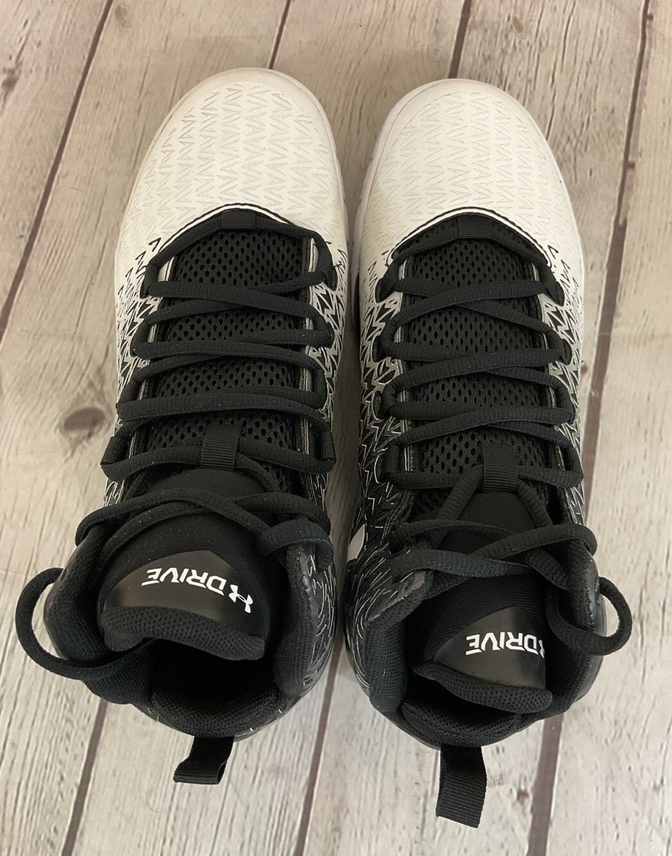 Under Armour TB BGS Clutchfit Drive 3 Youth Basketball Shoes Black