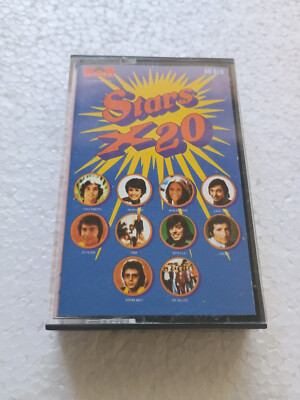Stars X 20 MC Kassette Tape ABBA,Karel Gott,Bata Illic,James Last,Roy Black,Tina