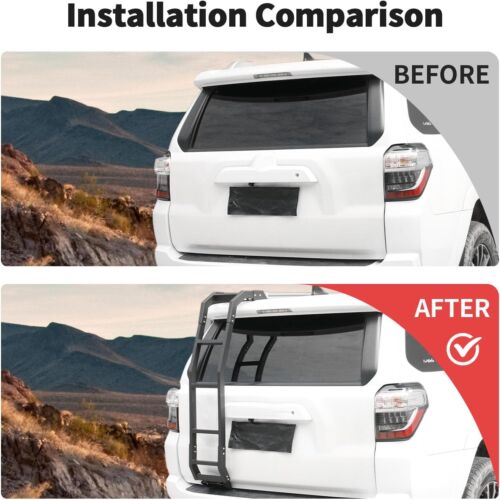 Tailgate Rear Door Ladder Rack Extension Cargo For 4Runner TRD Pro Off-Road 10+ - Picture 3 of 23