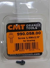 CMT 990.058.00 Router Bit Screw for bearing, 1/8W x 3/8"