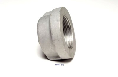 2'' NPT Threaded Pipe Cap Aluminum 356-F Sch 40 Pipe Fitting A060941