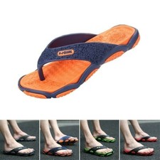 Herren Zehensandale Zehentrenner Slipper Schuhe Leicht Wandern Freizeit Strand