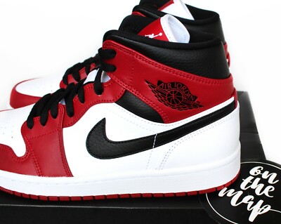 Nike Air Jordan 1 Mid TD Chicago Black Toe | 43einhalb Sneaker Store