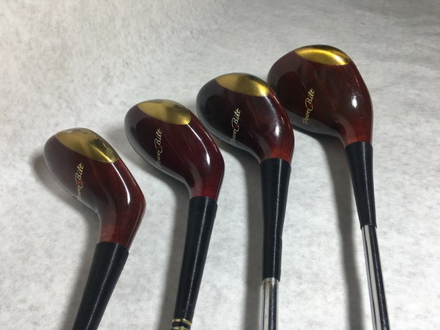 PERSIMMON Powerbilt Citation Golf Clubs Set Woods Driver 3