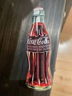 Vintage Coca Cola Collectible Pencil in Tin Metal Coke Bottle - Works