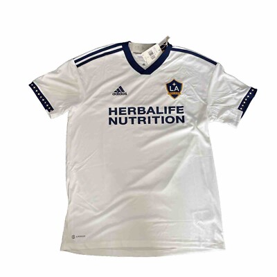 Brand New Herbalife Nutrition adidas LA Galaxy Soccer Jersey Large
