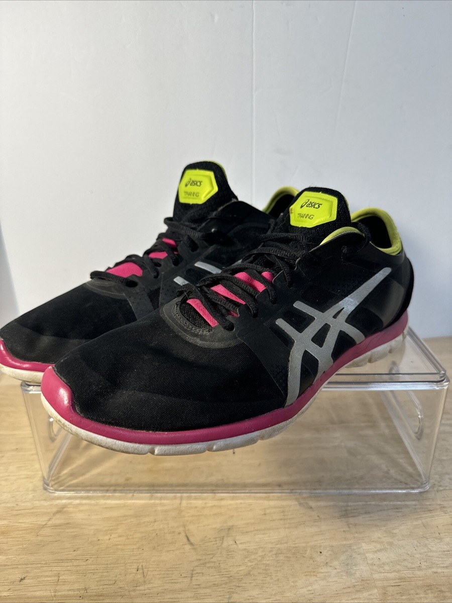 Asics Gel Craze TR Womens Running Shoes Pink Black Sneakers Gel  Preo