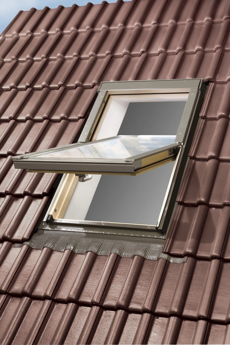 Kit intermitente pivote central ventana techo pino Optilight loft tragaluz techo