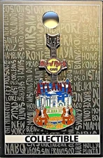 Hard Rock Cafe Atlanta Pin Core City Tee Guitar Series V17 2017 LE NEW # 97233