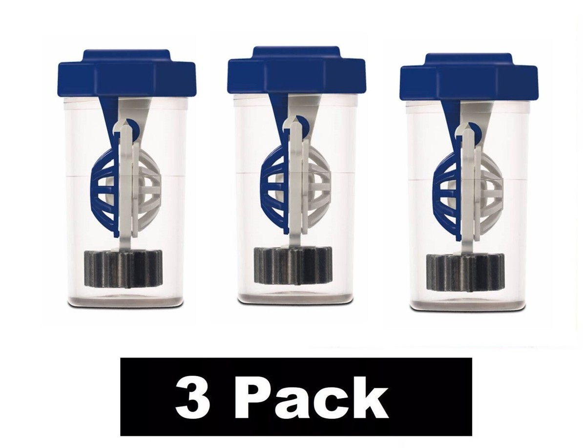 x Hydrogen Peroxide Solution Lens Case Storage Case with