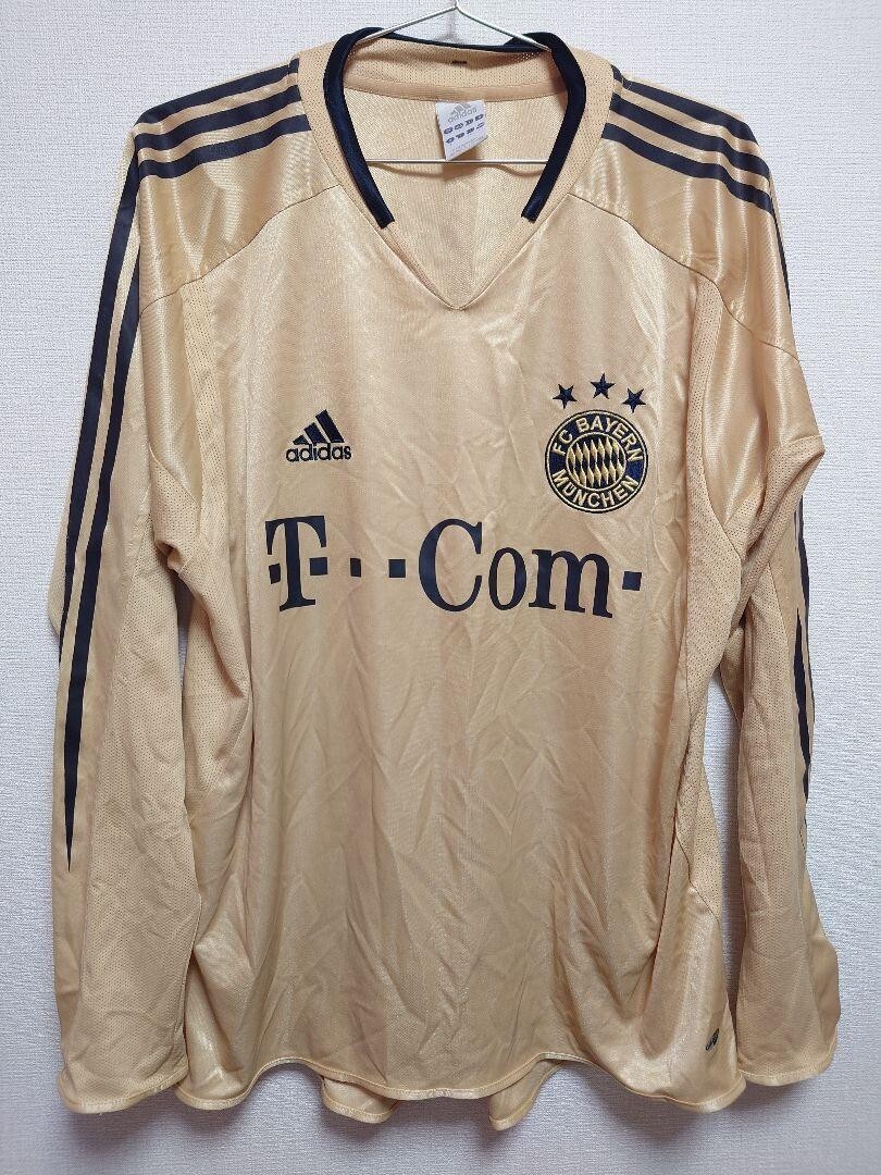 adidas FC Bayern München 長袖シャツ XL Bayern Munich adidas Originals Lifestyler Long Sleeve Jersey - Cream