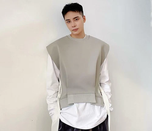 Mens Fashion Kniting Vest Winter Youth Loose Round Collar Sleeveless Casual Tops - Bild 3 von 11