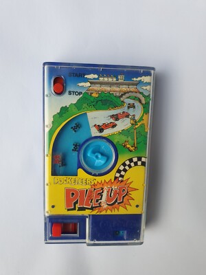 TOMY (Palitoy) Pocketeers ''Pile Up'' Spiel. Top voll funktionsfähiger Zustand.