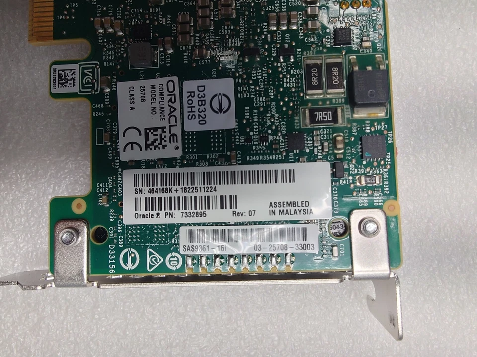 Oracle PN 7332895 16-Port 12Gbps SAS RAID Controller - Image 2 of 3