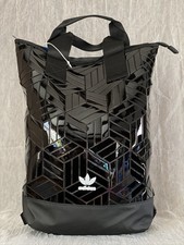 adidas originals 3d geometric backpack in black