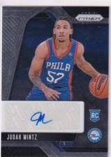 2024-25 Panini Prizm NBA No. RSI-JMP Judah Mintz Rookie Auto