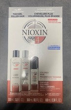 Nioxin 4 Colored Hair Progressed Thinning Balanced Moisture 3 Step System