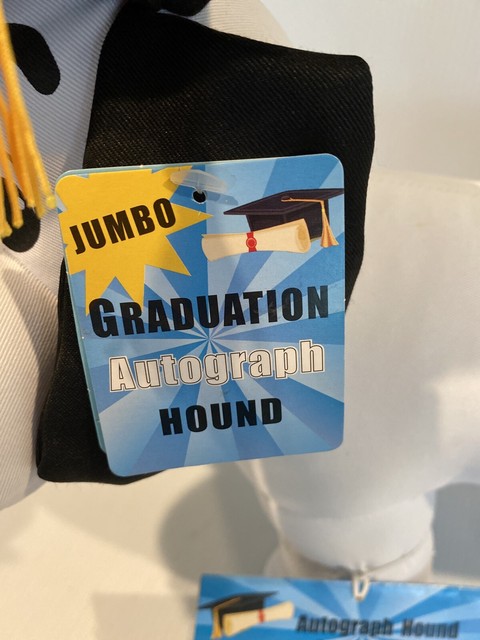 Jumbo Graduation Autograph Hound Dog # 1 Grad 21