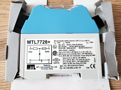MTL Instruments MTL7728+ Shunt Dioden Barriere