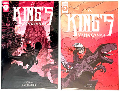 A KINGS VENGEANCE #1-2 COMPLETE SET 1ST PRINT CVR A 2021 SCOUT COMICS NM