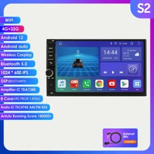 7" Car Stereo Android Bluetooth Radio Double 2 Din Mirrorlink GPS Carplay 8Core