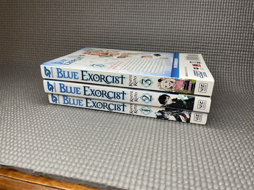 Blue Exorcist Volumes 1,2 And 3 Manga Paperback Book Bundle - Picture 2 of 3