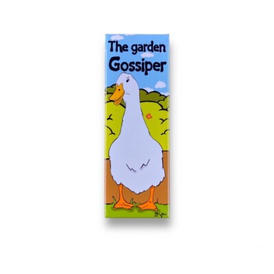 Duck Magnet Go Away Retro Pet Portrait Collectible Decor Gift Handmade 1.5x4.5''