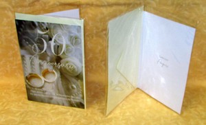 Biglietto Auguri 50 Anniversario Matrimonio Busta Fantasia Bouquet Cod Ebay