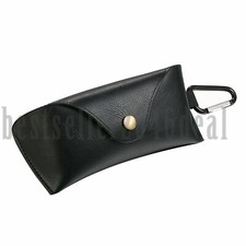 PU Leather Sunglasses Pouch Reading Glasses Portable Carry Case for Women Men