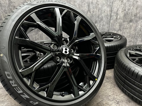 22" Bentley Continental GT GTC 3S Speed 2018-2024 Felgen Pirelli Reifen Original - Bild 5 von 22