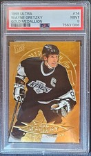 1995 Ultra Wayne Gretzky Gold Medallion #74 PSA Mint 9 Pop 13