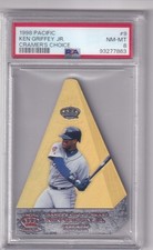 1998 Pacific Ken Griffey Jr. Cramer's Choice Award Die-Cut #9 PSA 8