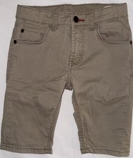 Wrangler Boys Performance Flex Waistband Cargo Shorts Khaki Sz 8