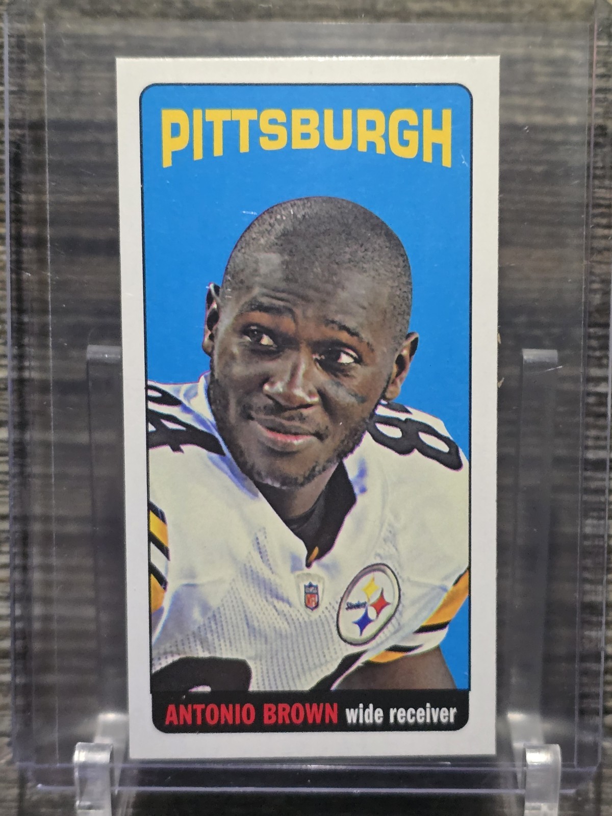 Antonio Brown #83 Football Cards 2012 Topps 1965 Inserts trading card — raw and PSA graded price guide