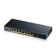 Image of Zyxel 8-Port Gigabit PoE Switch Smart Managed Desktop/Wallmount and Fanless