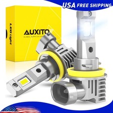 H11 H8 H9 LED Headlight Kit High/Low Beam Bulbs Super Bright 6500K White 60000LM