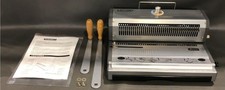 Akiles Wiremac 31 Heavy Duty Commercial 3:1. Pitch Binding  Machine W/ Paperwork