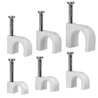 Kabelschellen Nagelschellen 600 StüCk Kabelhalter FüR Wandmontage 4-10 Mm