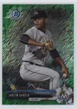 2017 Bowman Retail Green Shimmer Refractor 74/99 Jarlin Garcia #BCP23 1ek2