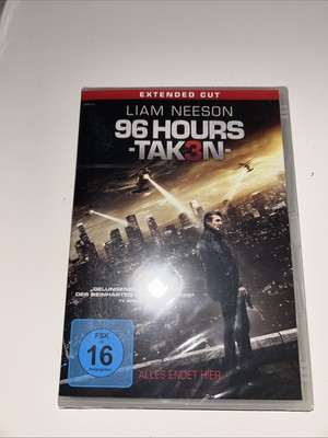 96 Hours - Taken 3N - Liam Neeson / Forest Whitaker - DVD - NEU