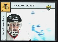 1992-93 Upper Deck #ERT3 Dominik Hasek Euro-Rookie Team Holograms