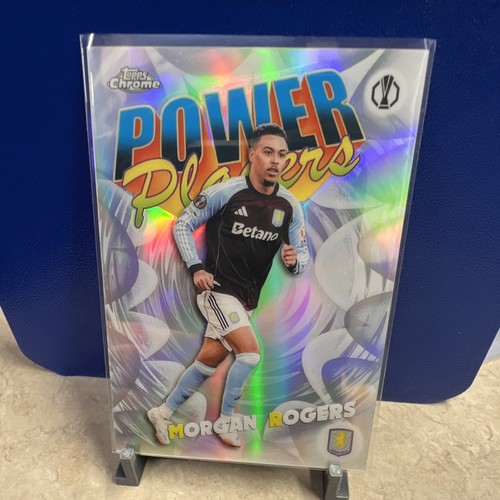 Topps Chrome 2026 Morgan Rogers Aston Villa #PP-23 Power Players Insert