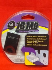Joytech 16 MB Game Cube Memory Card Third Party Sealed in Package CP1123335 