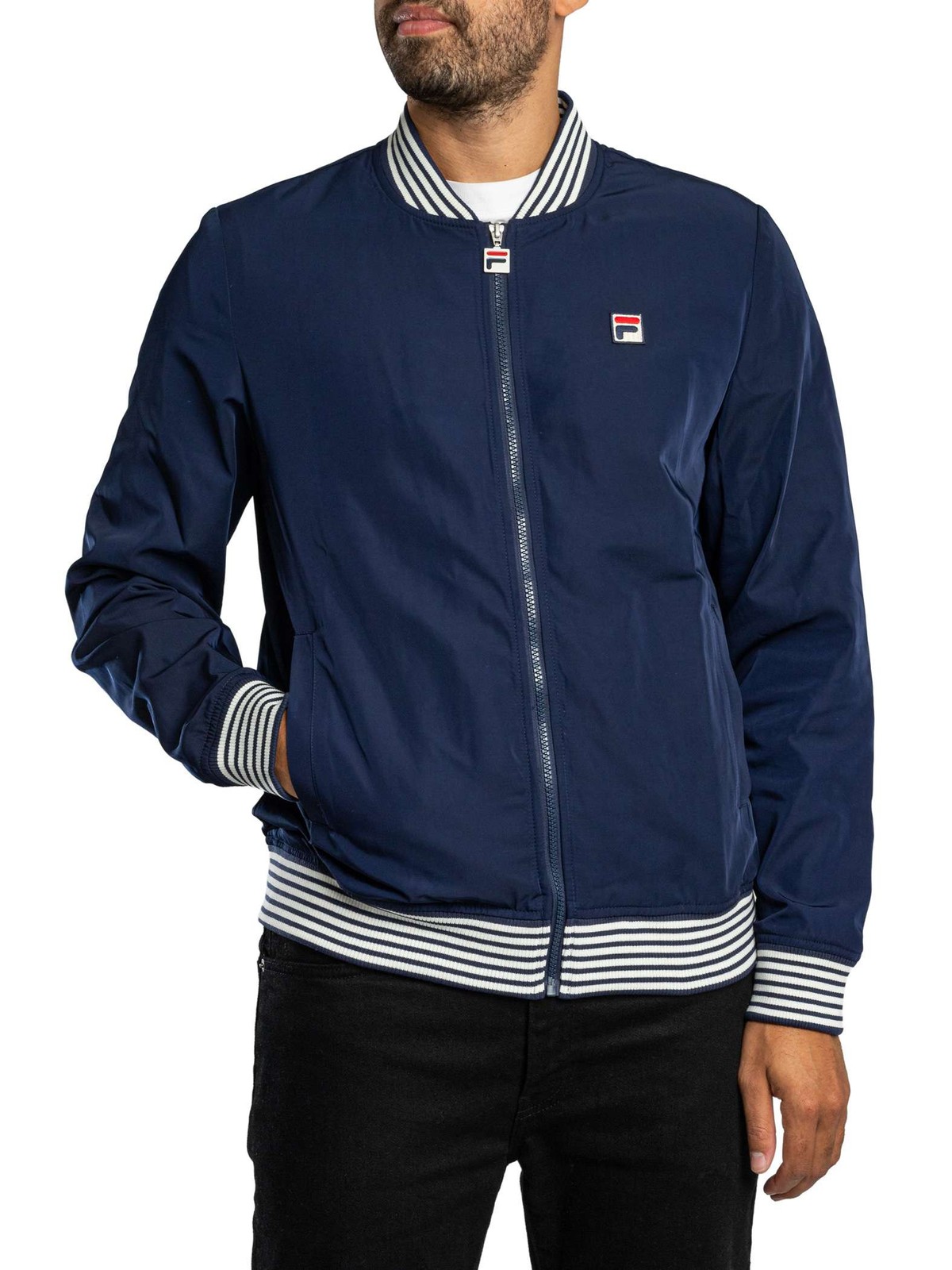 Fila Badrick Tack Top, Navy/Gardenia - 3XL