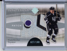 2011-12 Ultimate Collection Slava Voynov Debut Threads Patches /100 #DT-VV